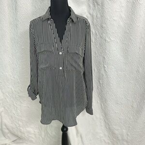 Ann Taylor Fabulous Striped Blouse